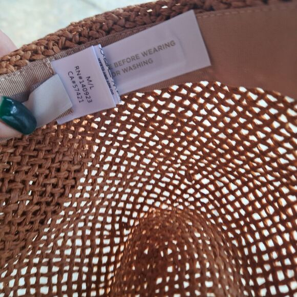 Loft Straw Hat NWOT Size M/L - Picture 7 of 9